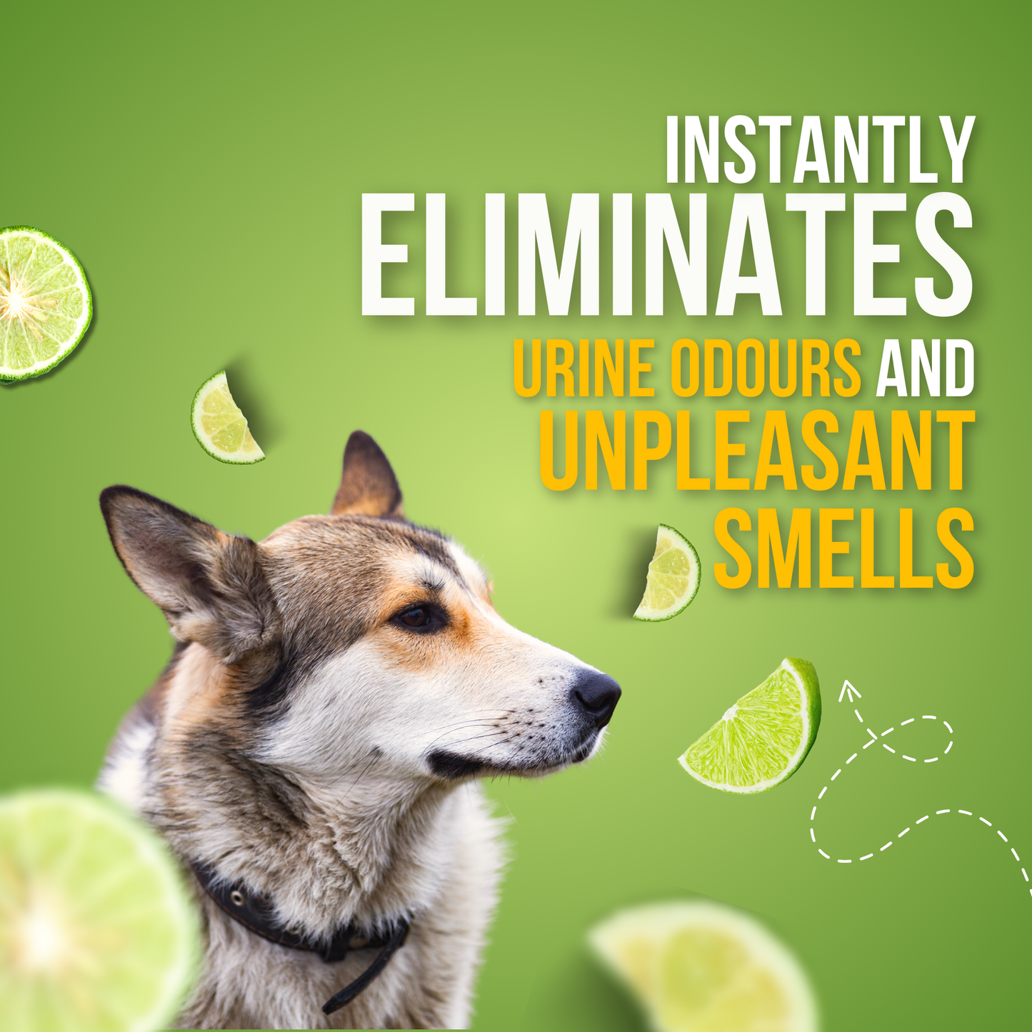 Odour Control Spray - Lime & Bergamot