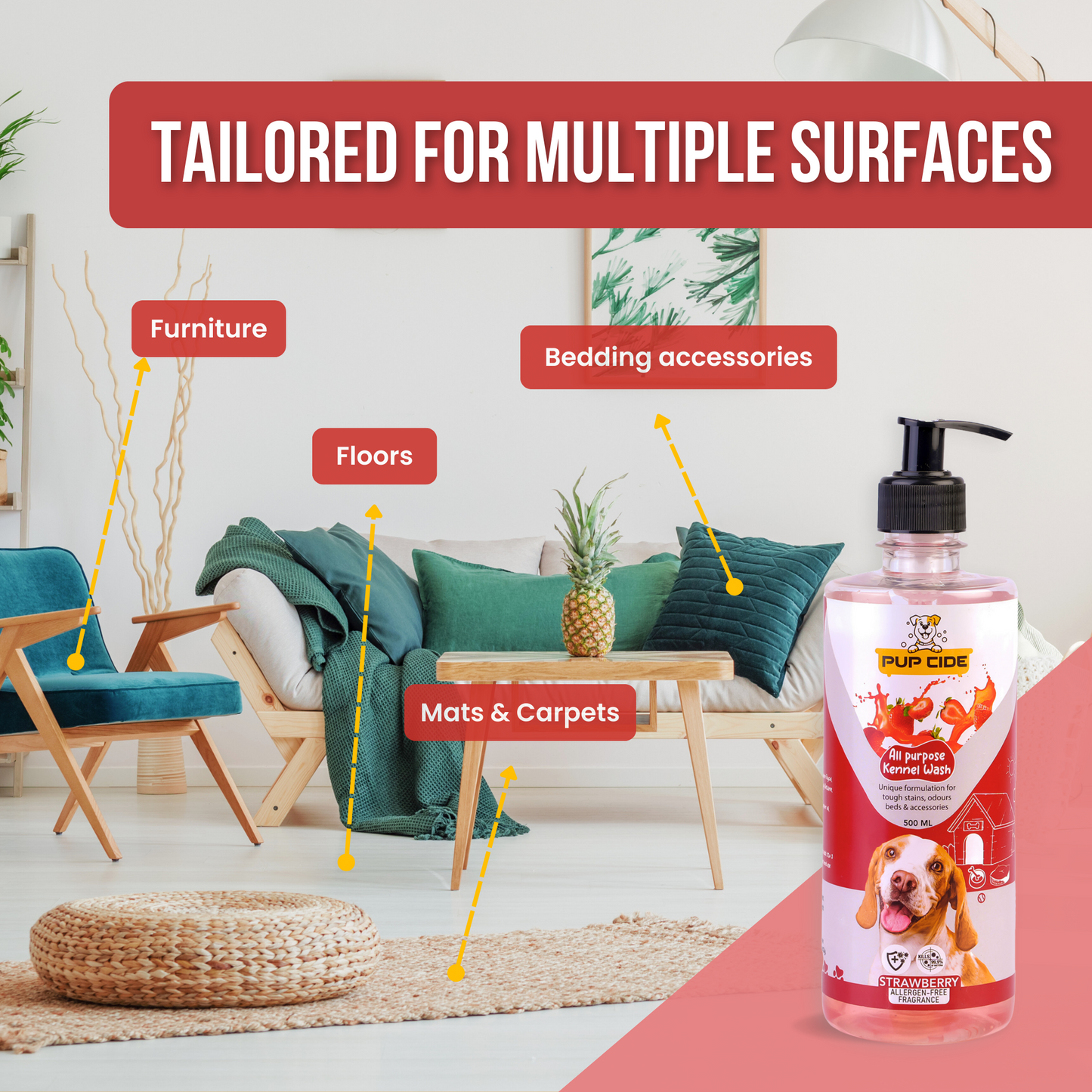 All-purpose Kennel Wash - Strawberry