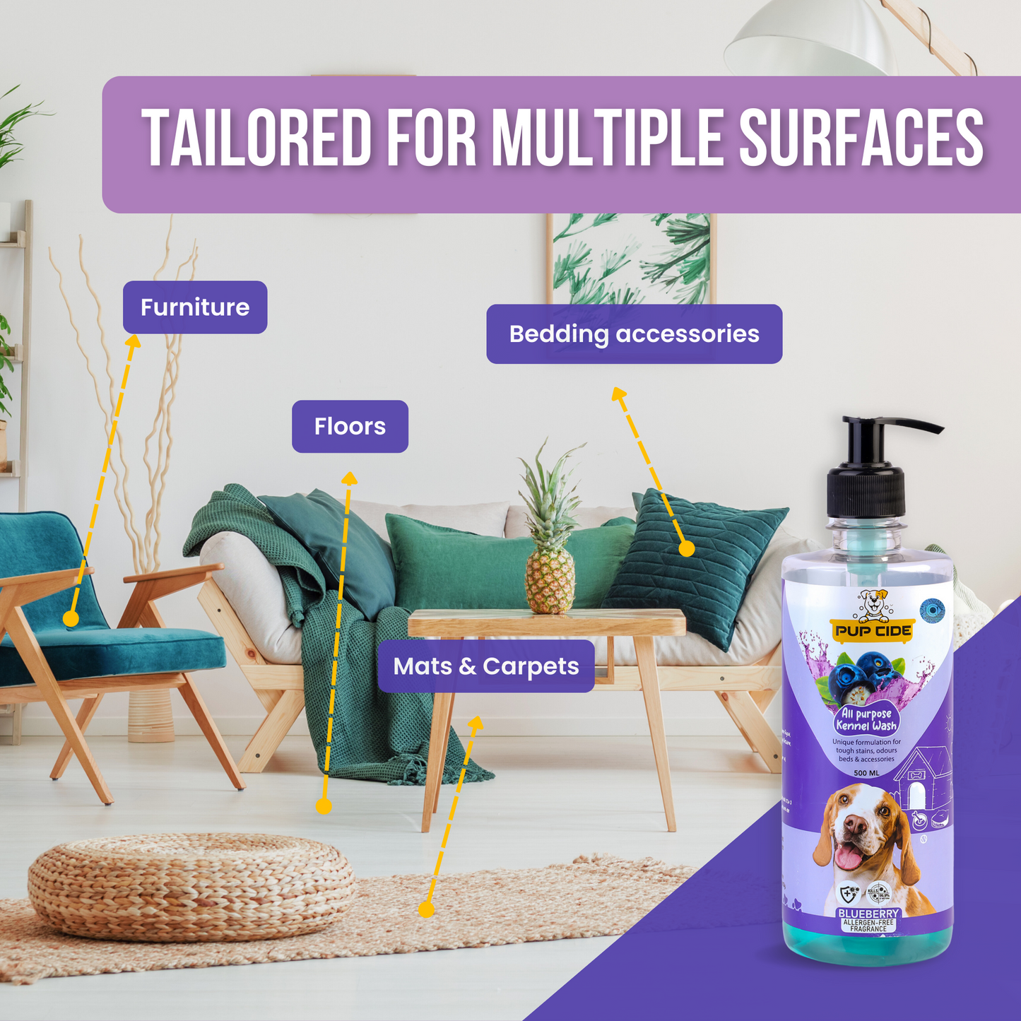 All-purpose Kennel Wash - Blueberry