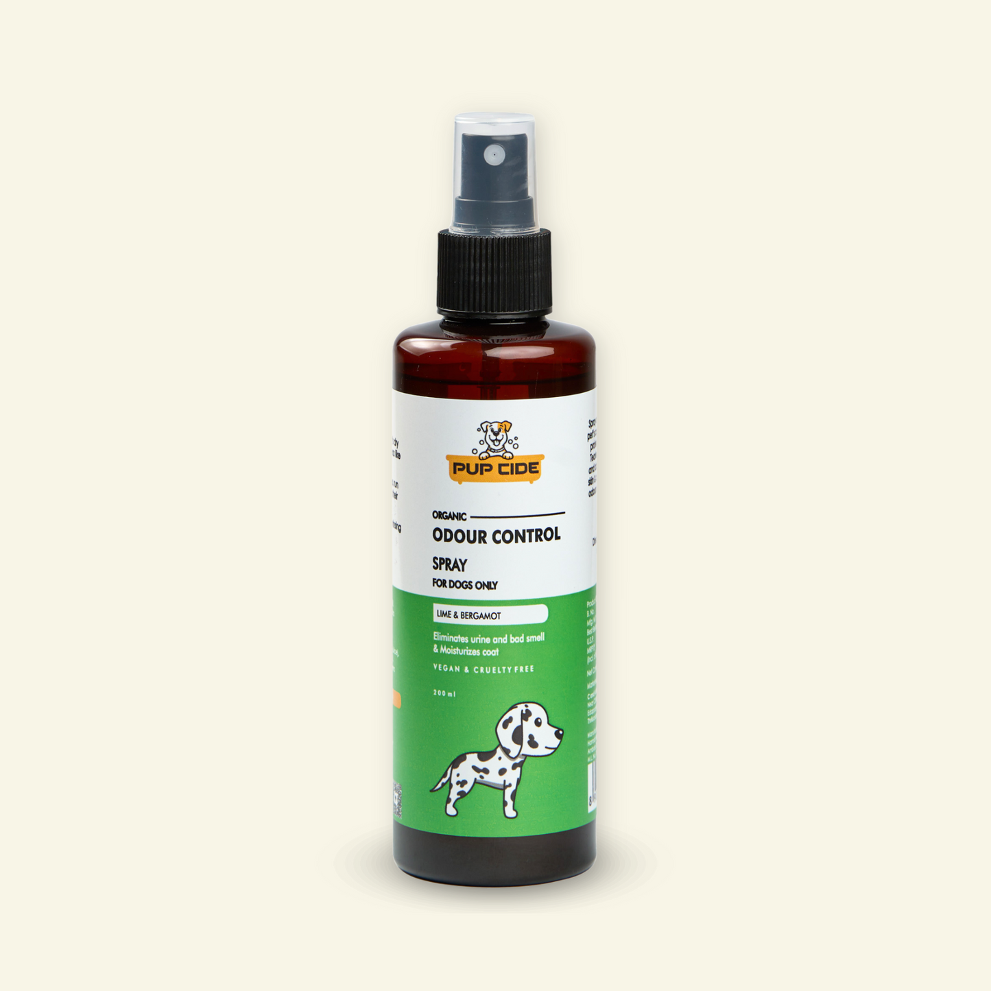 Odour Control Spray - Lime & Bergamot