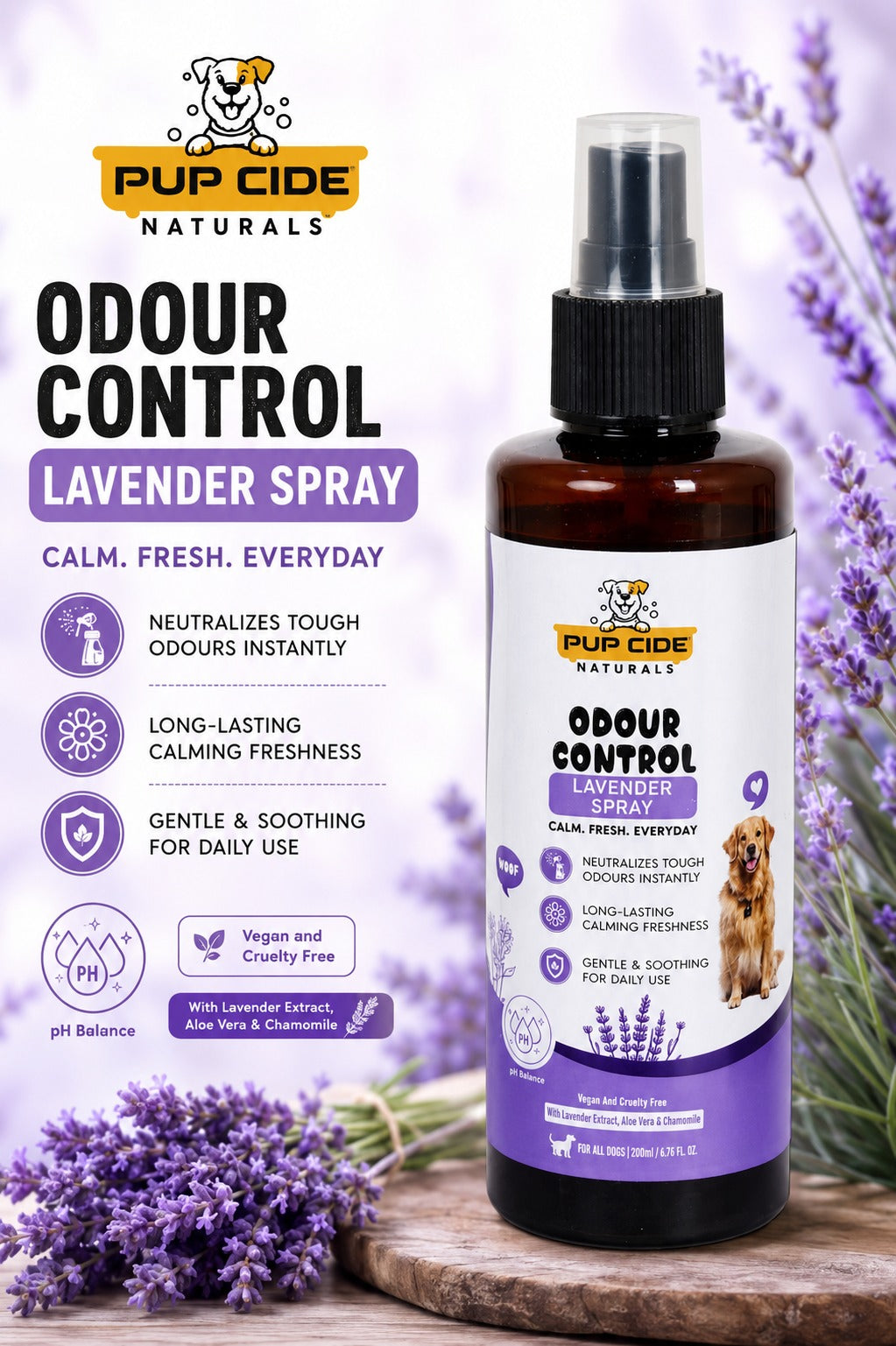 Odour Control Spray - Lavender